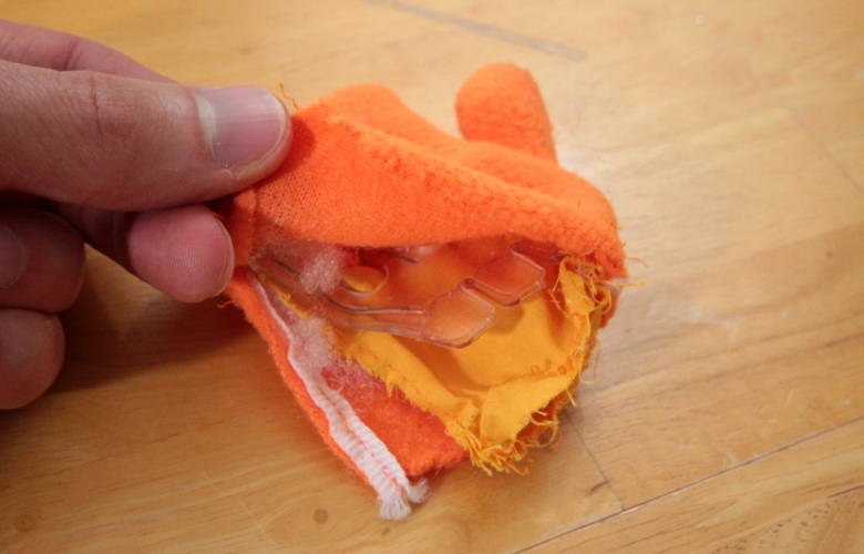 whatnot inside puppet hand