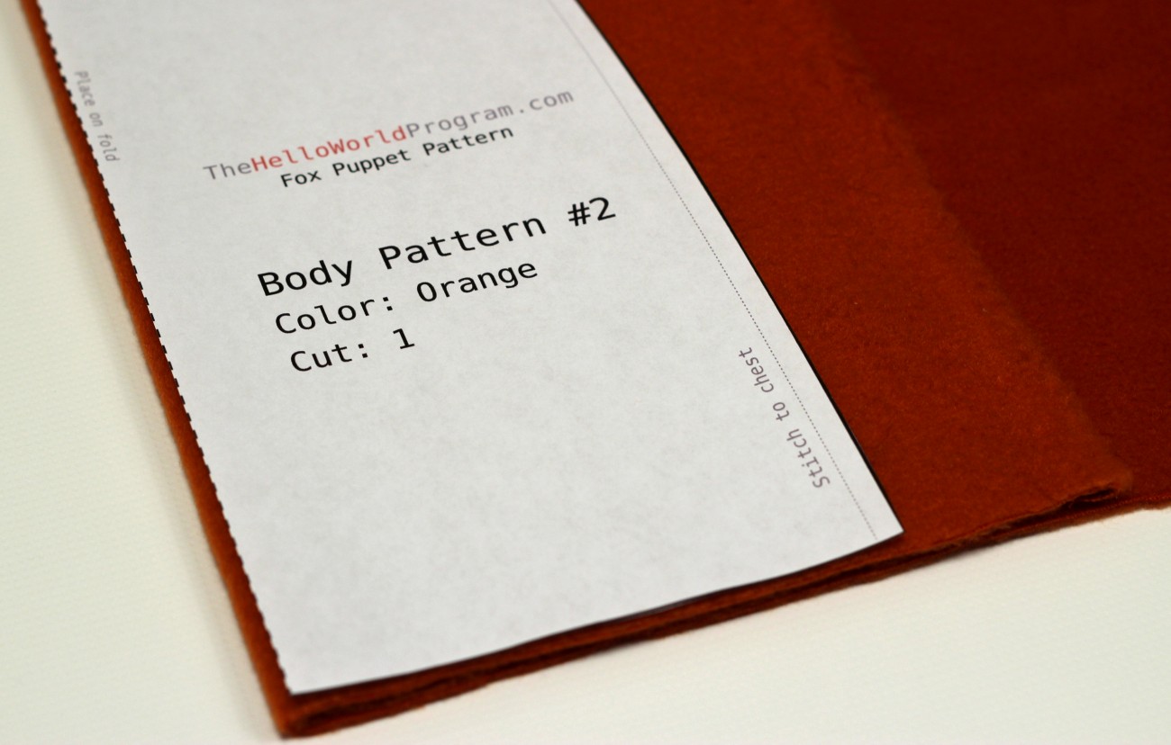 05 - align body pattern on fold