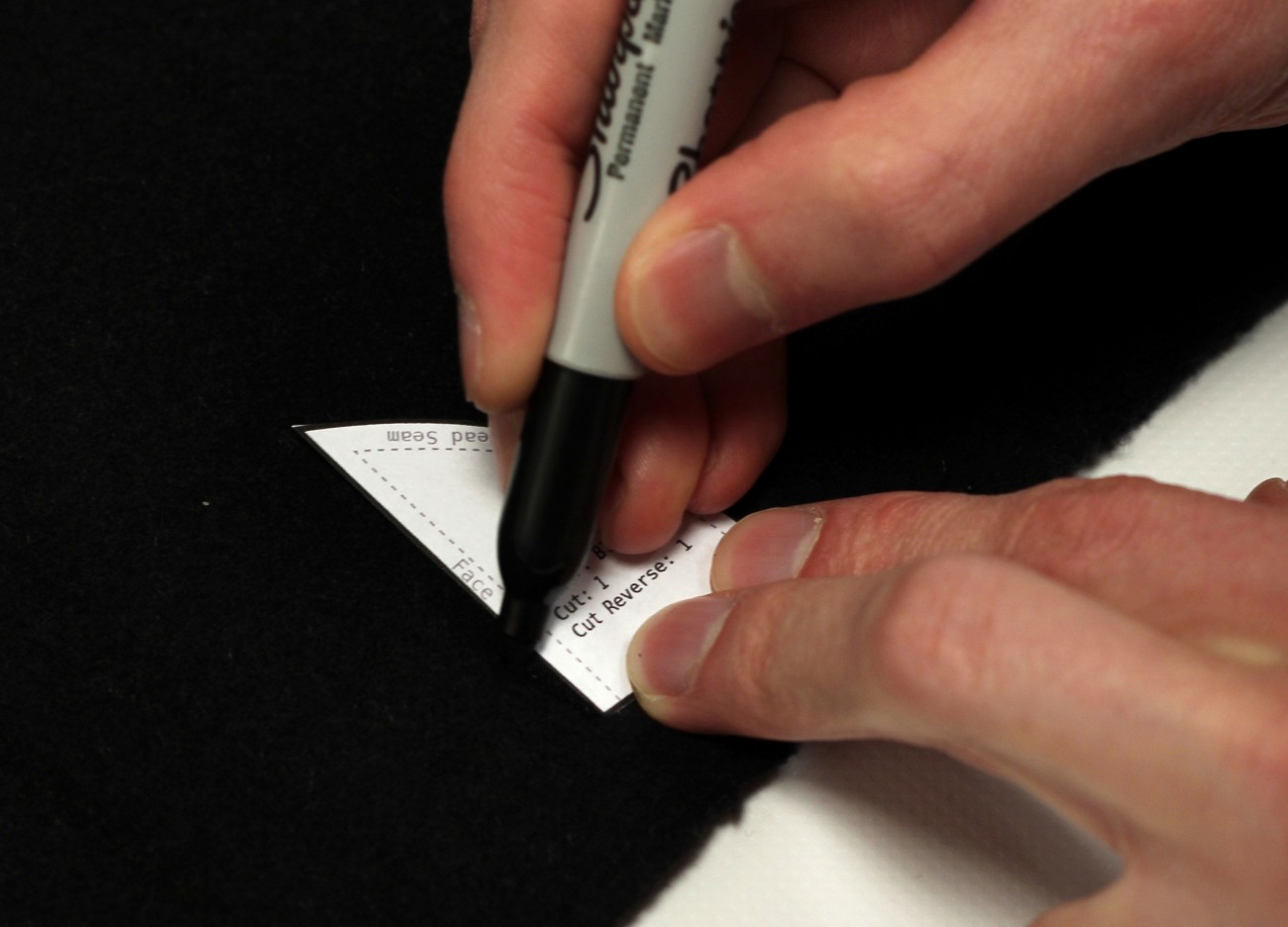 14 - trace nose pattern