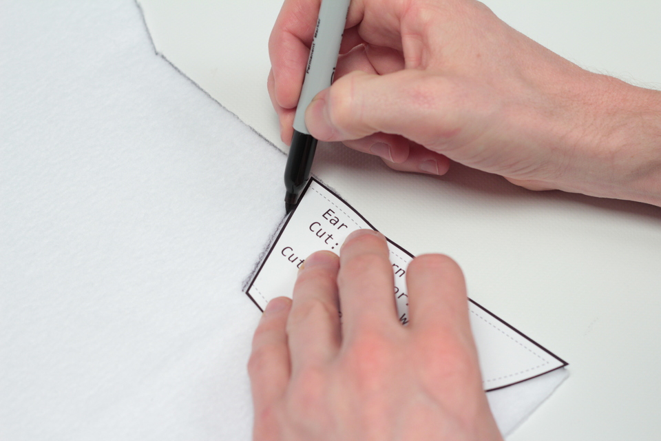 How to Make a Puppet: Pattern & Materials for a Gnu