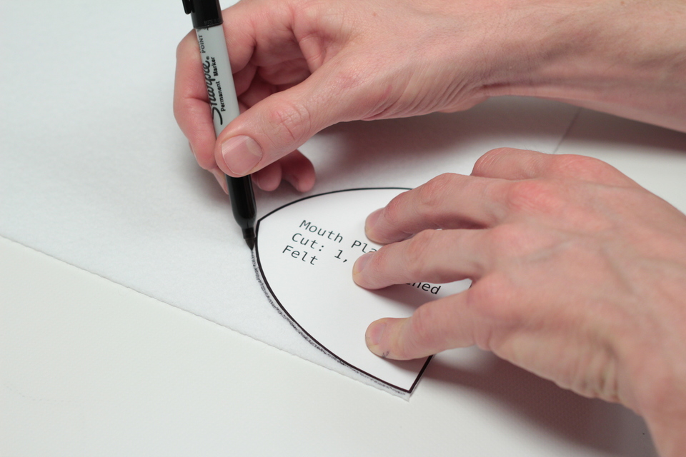 How to Make a Puppet: Pattern & Materials for a Gnu