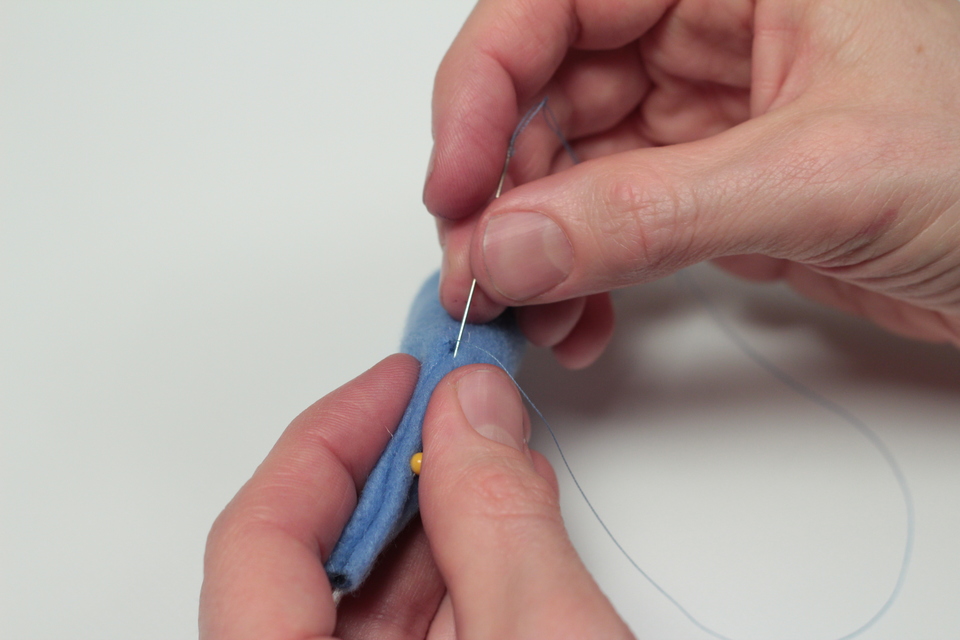 How to Make a Puppet: Sewing and Assembling a Gnu