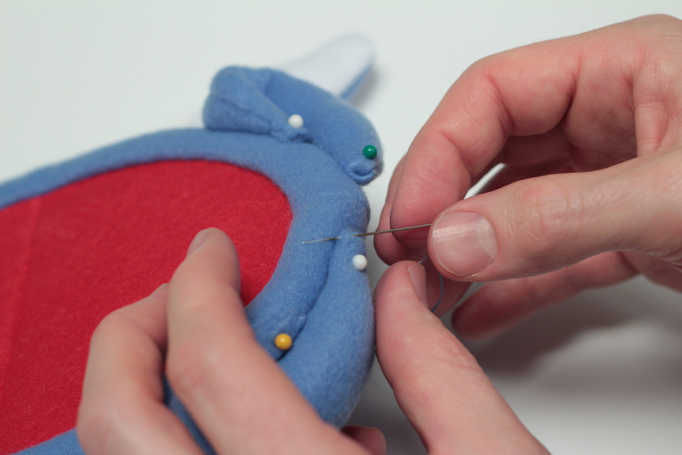How to Make a Puppet: Sewing and Assembling a Gnu