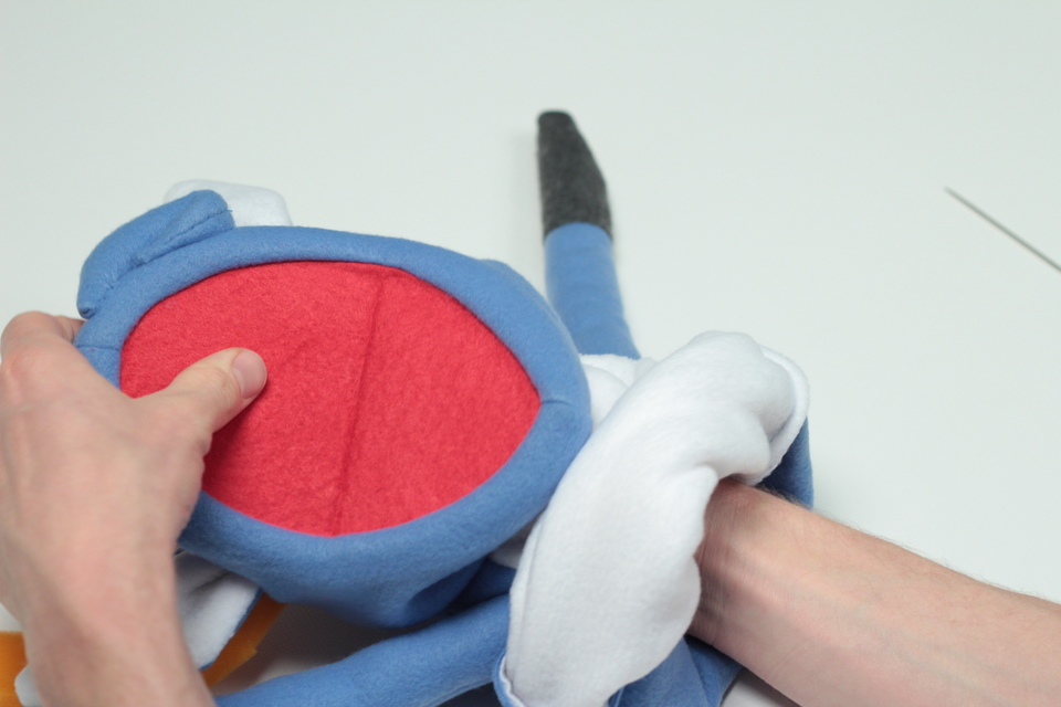 How to Make a Puppet: Sewing and Assembling a Gnu