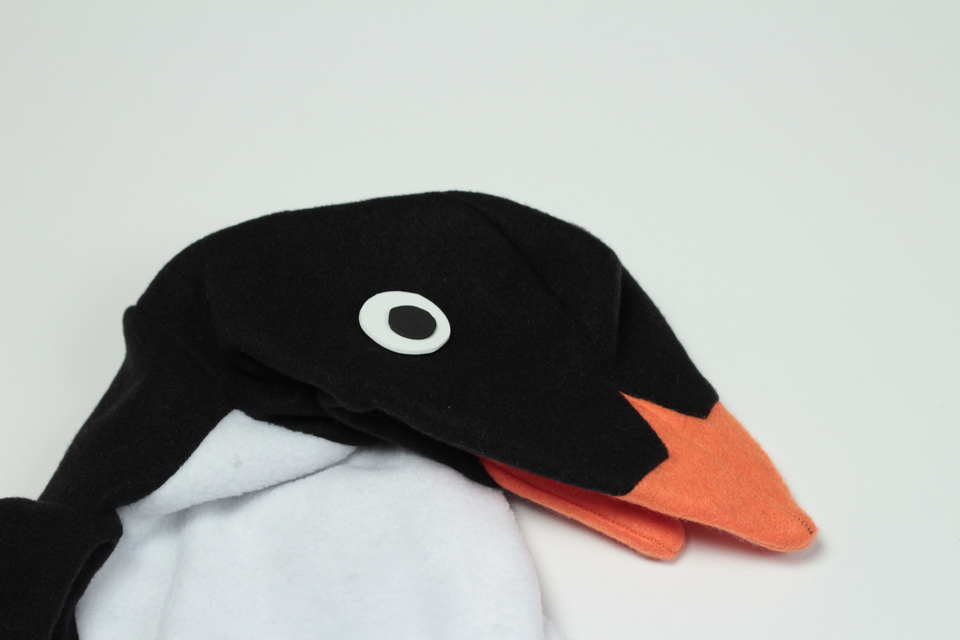 How to Make a Puppet: Sewing and Assembling a Penguin