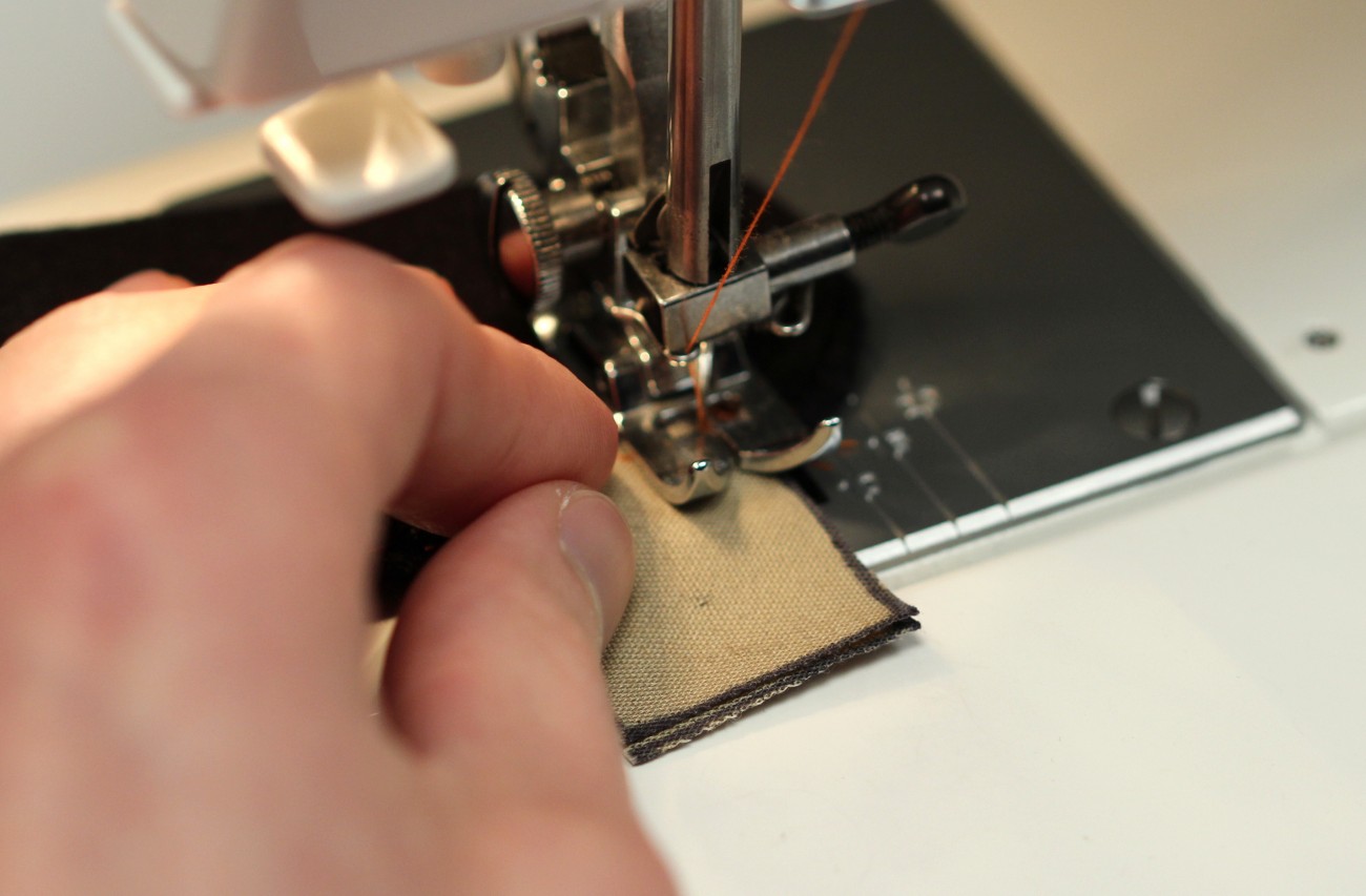 15 - sew the rod pocket
