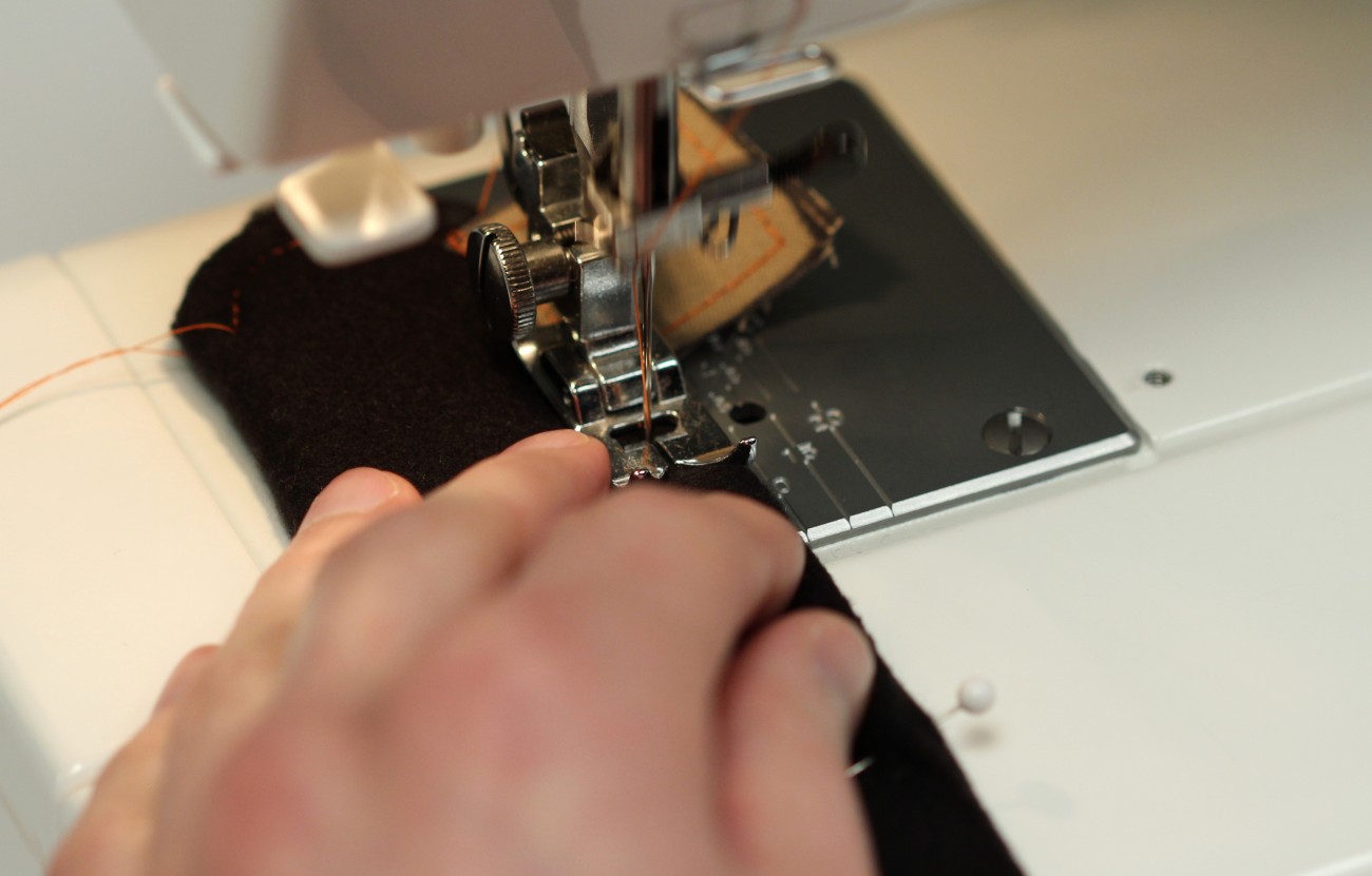 17 - continue sewing arm piece