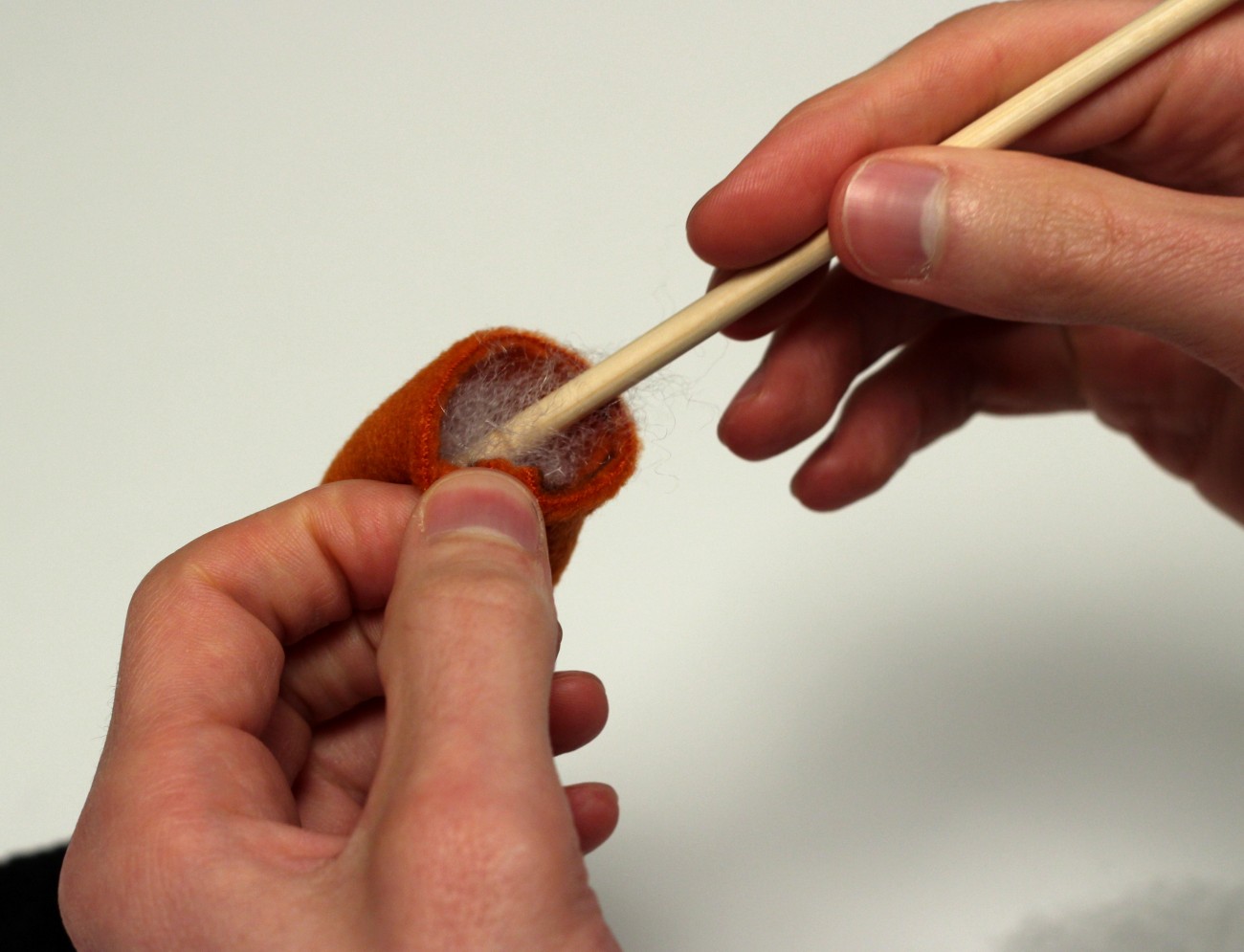 20 - stuff fox puppet arm