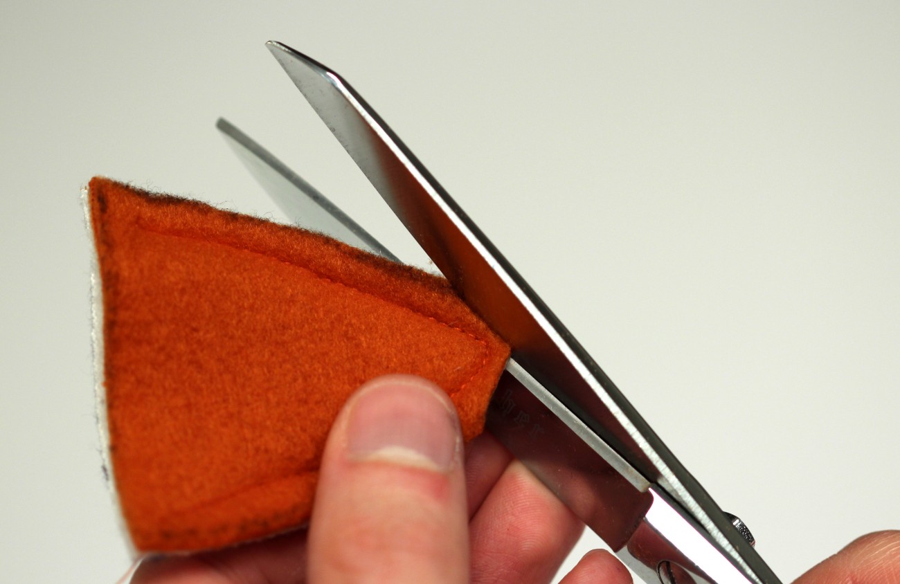 27 - trim seam allowance on ears