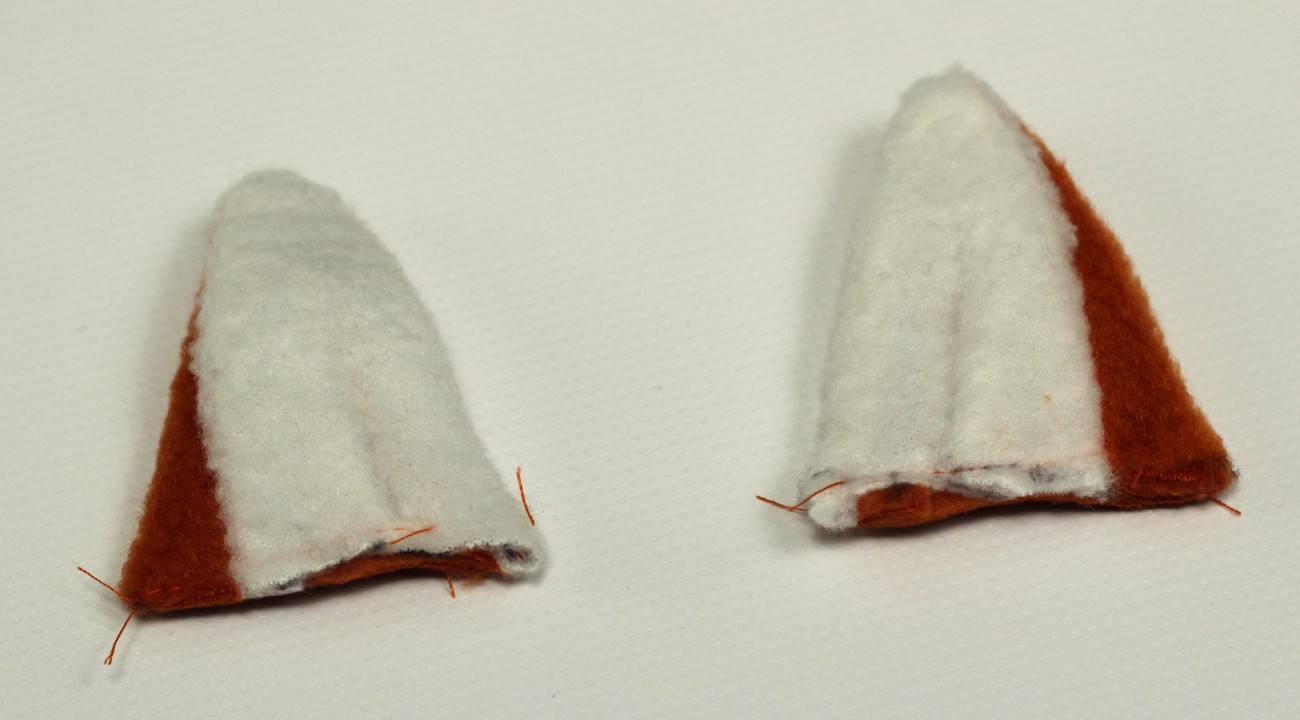 30 - finished fox ears