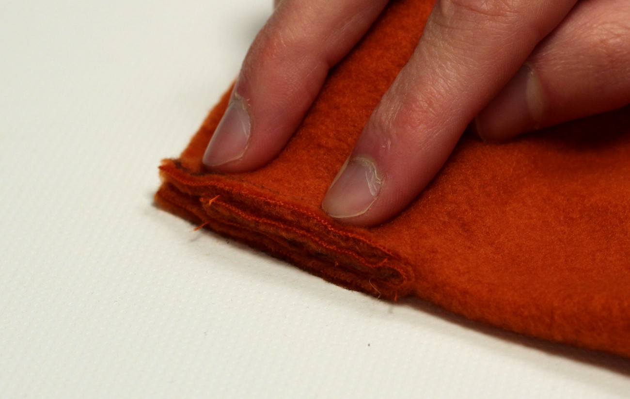 35 - flip top of body pattern over arm