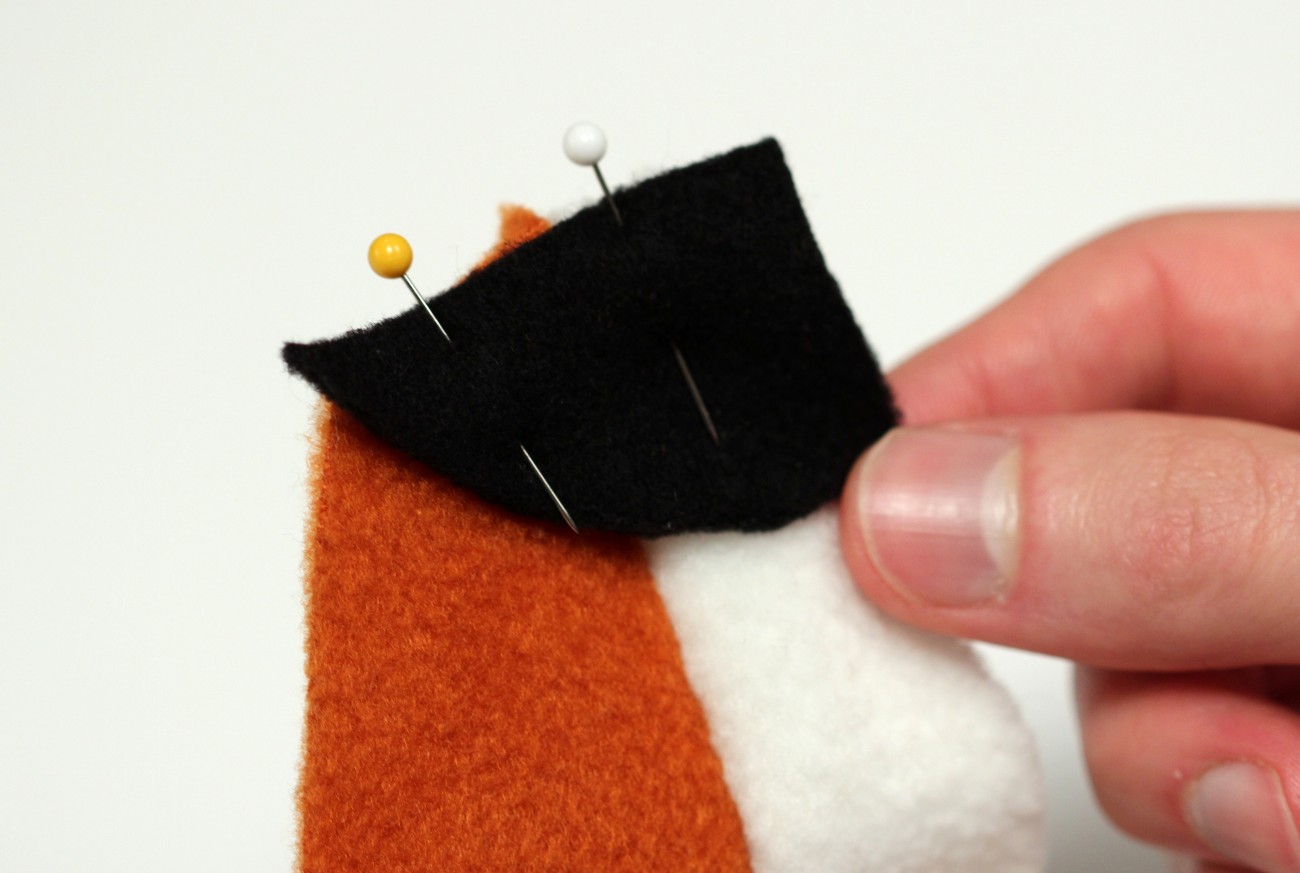 46 - pin nose in place