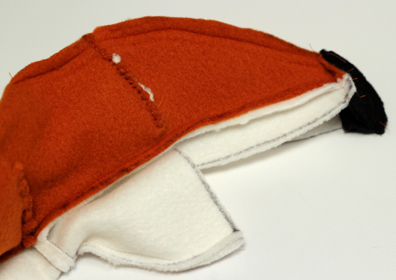 49 - head seam sewn