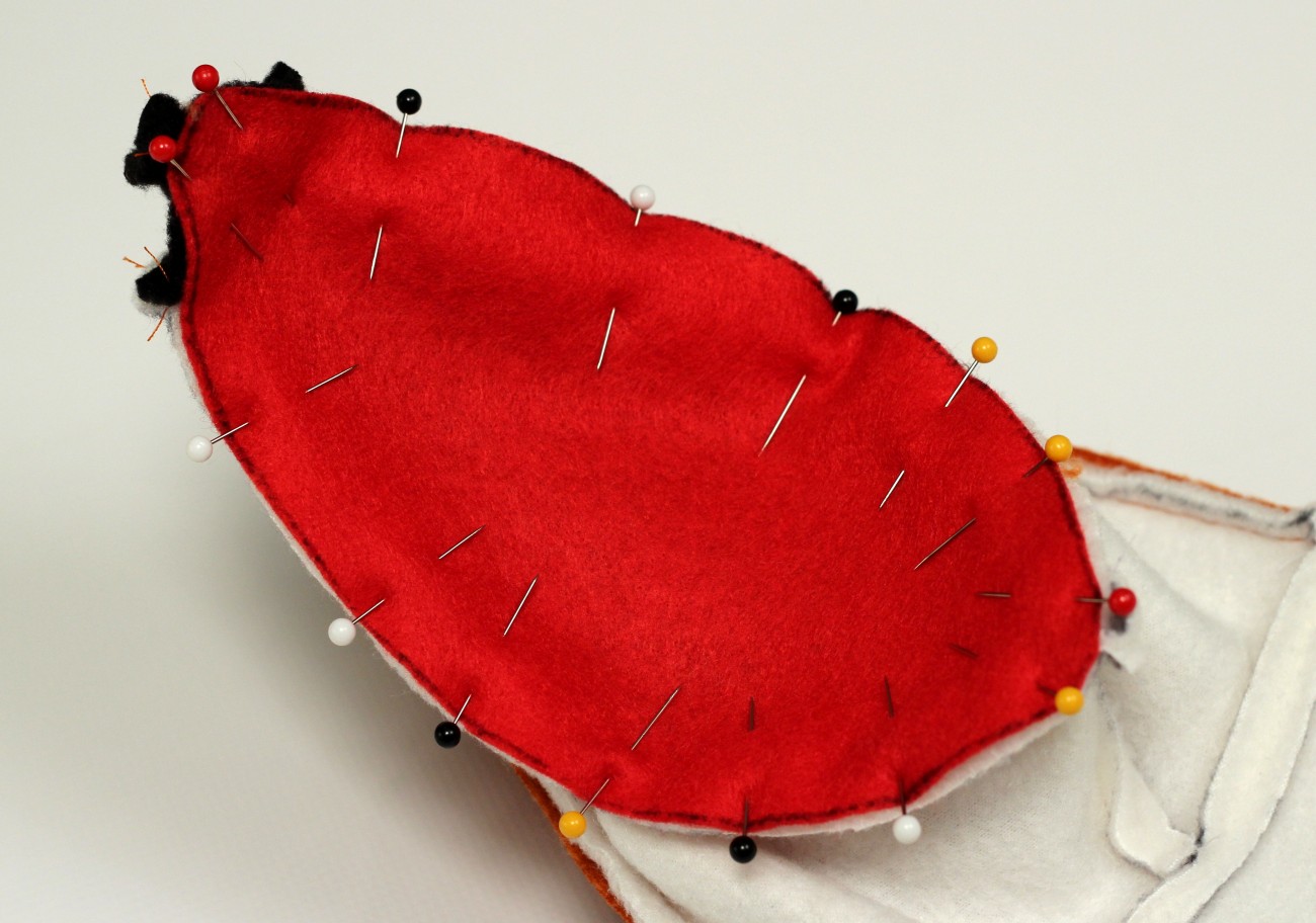 51 - fox mouth pinned in place