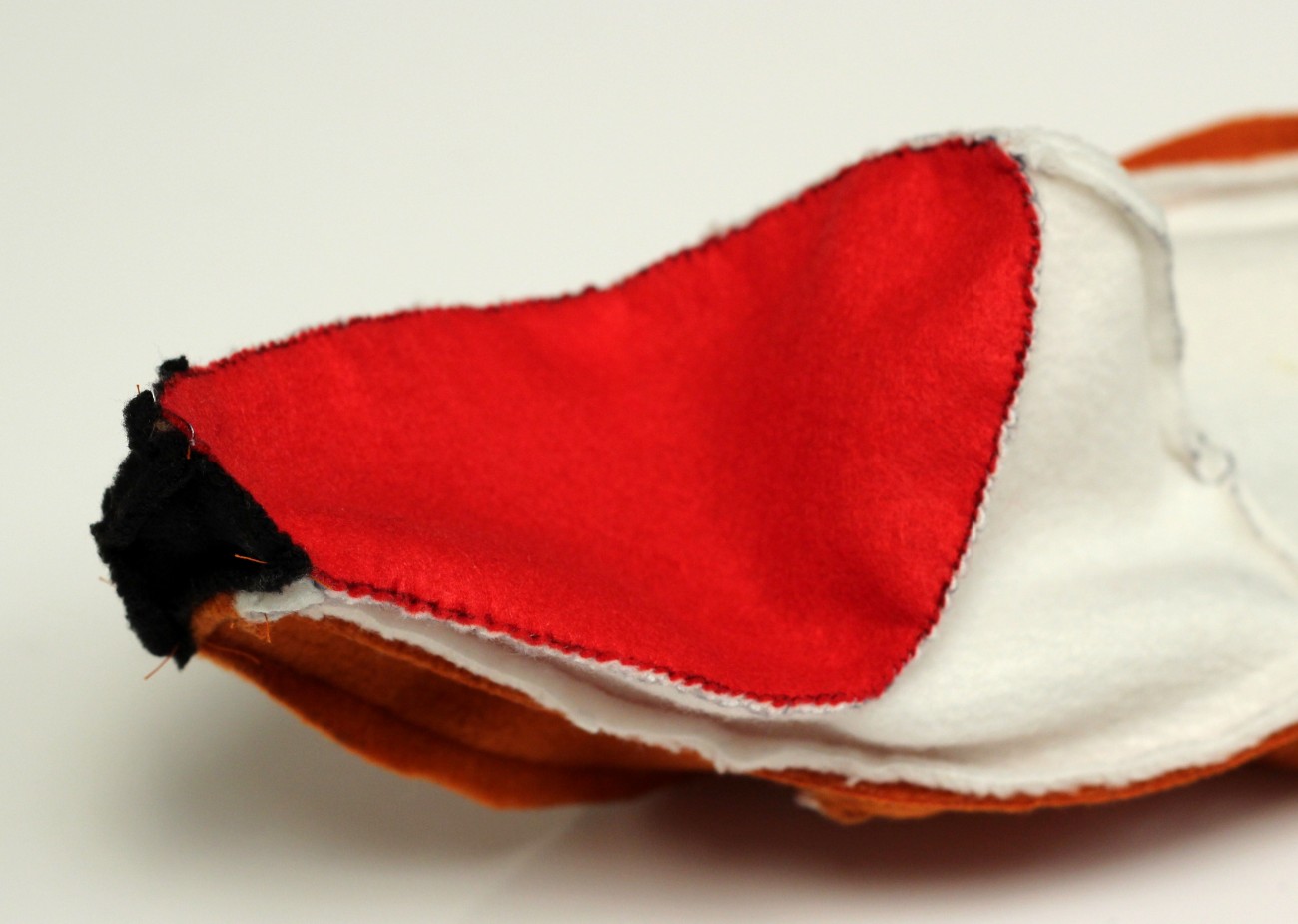 53 - sewn fox mouth