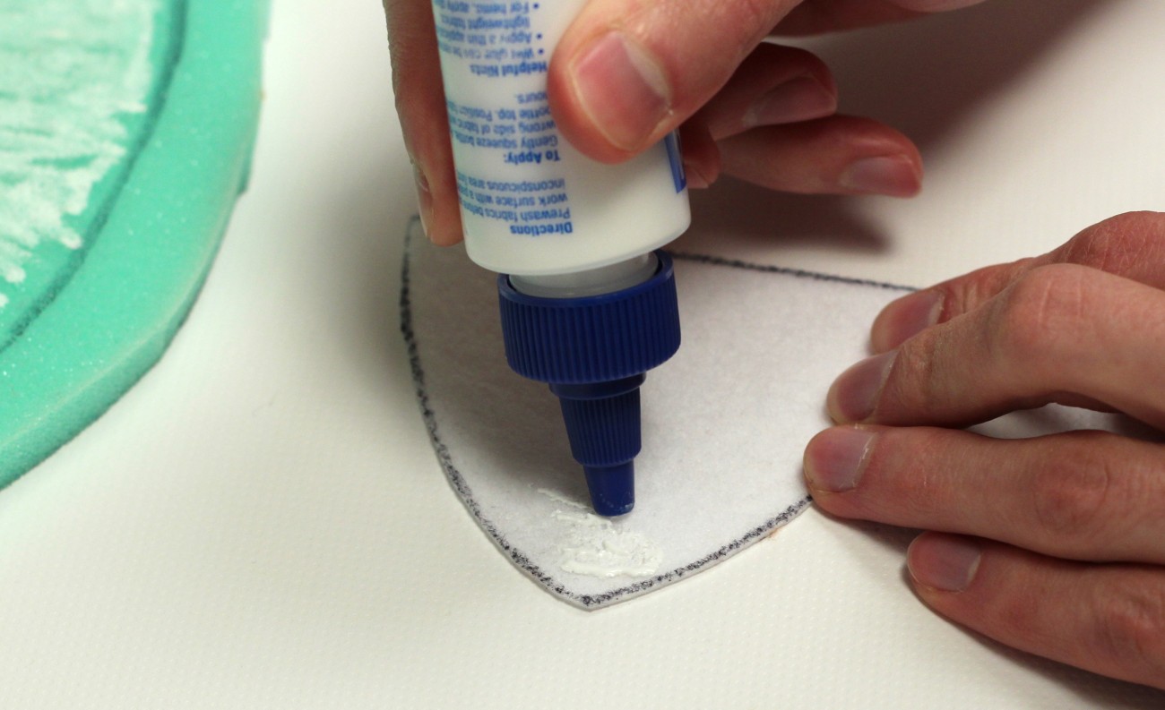 56 - glue stiffened felt