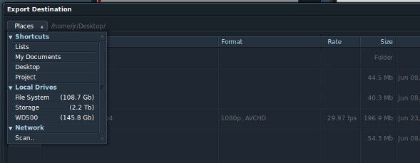 what settings to use eyeframe converter lightworks