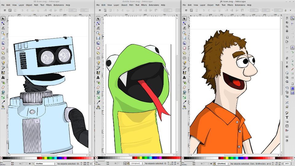 Download How To Make Cartoon Drawings With Inkscape Dototot
