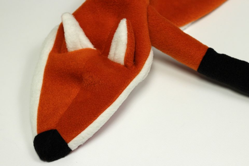 63 - finished fox puppet