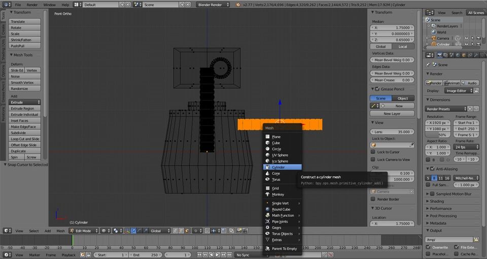 Beginner Blender Tutorial How To Model Animate A Robot Dototot