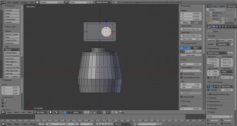 Beginner Blender Tutorial: How to Model & Animate a Robot • Dototot